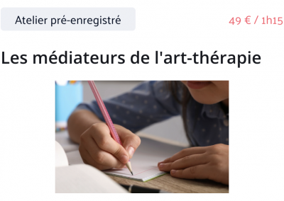 Médiateurs de l'art thérapie